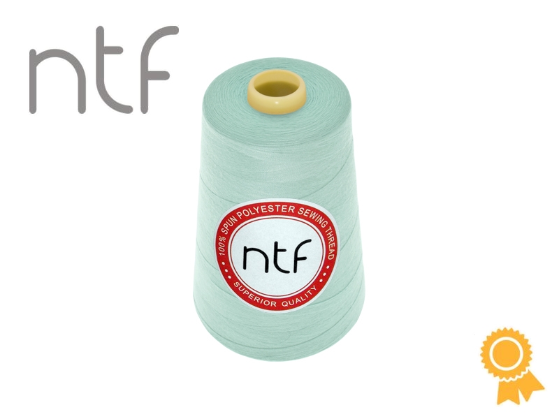 Nici poliestrowe NTF 120 (40/2)  seledynowe A 605 5000 yd