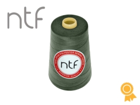 Nici poliestrowe NTF 120 (40/2) zielone przybrudzone A 621 5000 yd Nici poliestrowe NTF 120 (40/2) zielone przybrudzone A 621 5000 yd