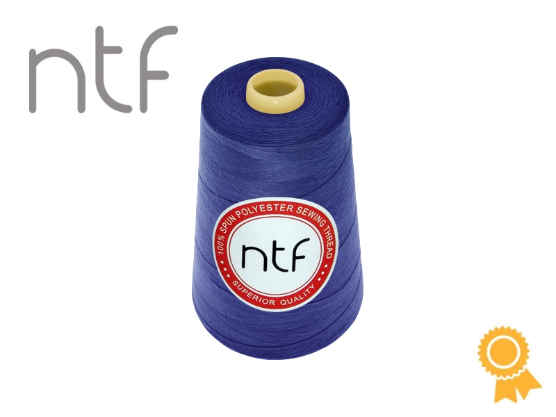 Nici poliestrowe NTF 120 (40/2)  indygo A 814 5000 yd