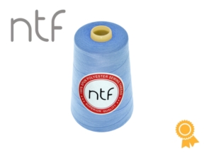 Nici poliestrowe NTF 120 (40/2) baby blue intensywne A 821 5000 yd Nici poliestrowe NTF 120 (40/2) baby blue intensywne A 821 5000 yd