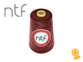 Nici poliestrowe NTF 120 (40/2) mahoniowe A 642 5000 yd Nici poliestrowe NTF 120 (40/2) mahoniowe A 642 5000 yd