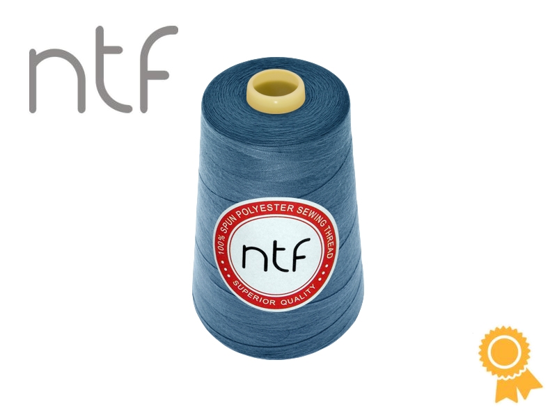 Nici poliestrowe NTF 120 (40/2)  morskozielone zgaszone A 839 5000 yd