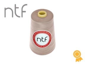 Nici poliestrowe NTF 120 (40/2) naturalne A 863 5000 yd Nici poliestrowe NTF 120 (40/2) naturalne A 863 5000 yd
