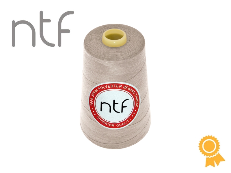 POLYESTEROVÉ NITĚ NTF 40/2BÉŽOVÁ VYPNUTA A866 5000 YD