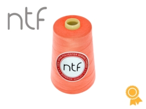 Nici poliestrowe NTF 120 (40/2) brzoskwiniowe neonowe A 664 5000 yd Nici poliestrowe NTF 120 (40/2) brzoskwiniowe neonowe A 664 5000 yd