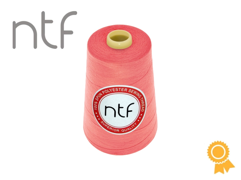 POLYESTEROVÉ NITĚ NTF 40/2CORAL NEON A666 5000 YD