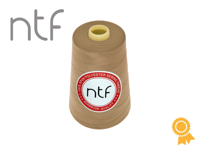 POLYESTEROVÉ NITĚ NTF 40/2HNĚDÉ ZLATO A694 5000 YD