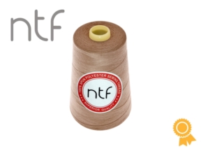 Nici poliestrowe NTF 120 (40/2) jasnoorzechowe A 696 5000 yd Nici poliestrowe NTF 120 (40/2) jasnoorzechowe A 696 5000 yd