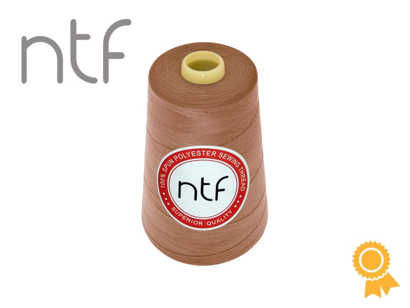 POLYESTER THREADS NTF 40/2LIGHT BROWN A722 5000 YD