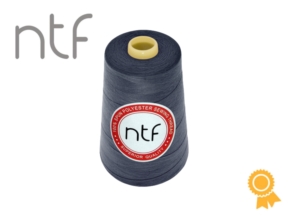 Nici poliestrowe NTF 120 (40/2) stalowoniebieskie A 741 5000 yd Nici poliestrowe NTF 120 (40/2) stalowoniebieskie A 741 5000 yd