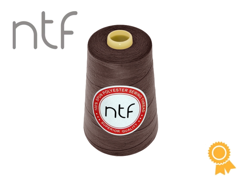 POLYESTEROVÉ NITĚ NTF 40/2TMAVĚ HNĚDÁ A756 5000 YD