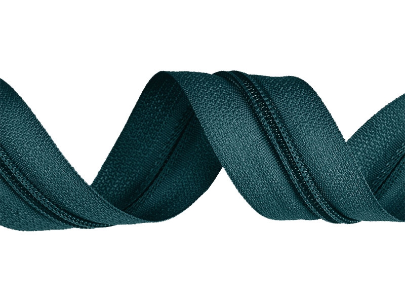 Spiral zipper tape 5 (908) marine green dark 200 mb