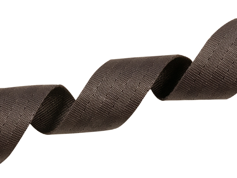 TRAGBAND 40 MM / 1,6 MM DUNKELBRAUN 141 PP 50 LM
