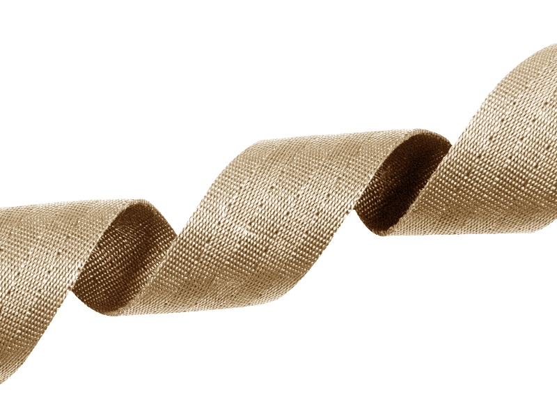 POPRUH 40 MM / 1,6 MM TMAVĚ BÉŽOVÁ 894 PP 50 M