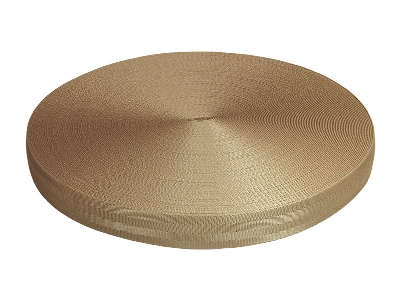 POPRUH 40 MM / 1,6 MM TMAVĚ BÉŽOVÁ 894 PP 50 M