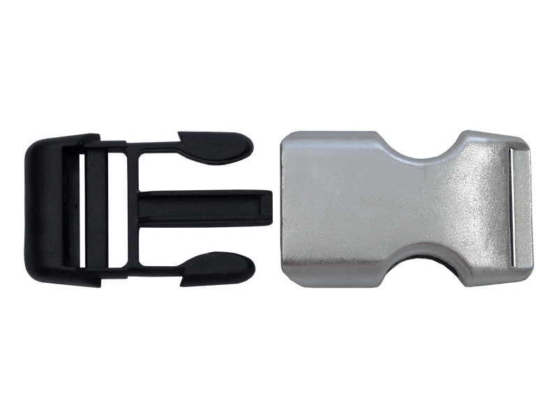 Plastic buckle 20 mm bogna black 100 pcs