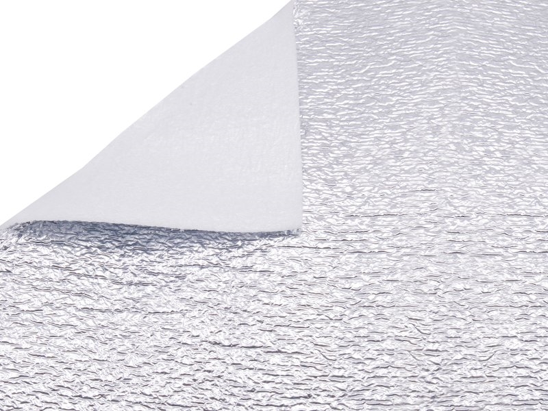 POLYETHYLEN FOAM NON-CURED   3/1000 MM SILVER 1 MB