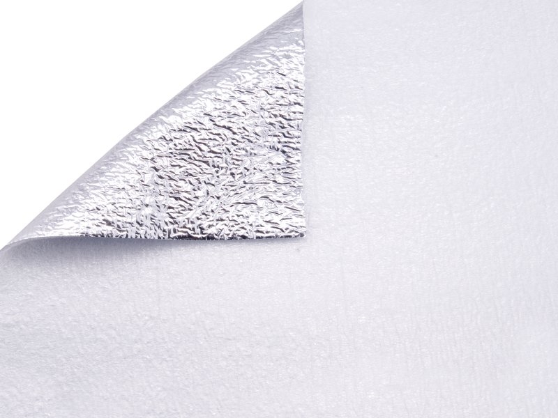 POLYETHYLEN FOAM NON-CURED   3/1000 MM SILVER 1 MB