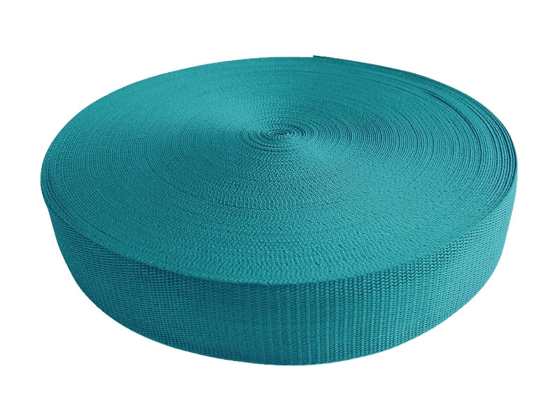 Tragband pp 25 mm / 1,3 mm türkis 549 50 lm