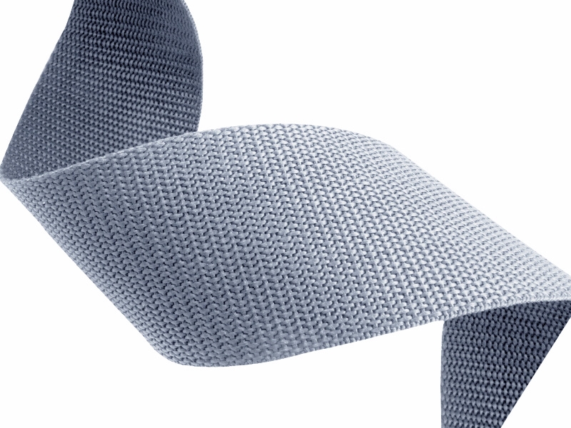 Webbing pp 40 mm / 1,3 mm grey  330 50 mb