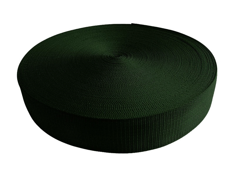 Taśma nośna polipropylenowa  30 mm / 1,3 mm ciemnozielona (153)