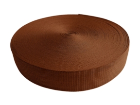 Polypropylene carrier tape 40 mm / 1.3 mm dark brown (236)