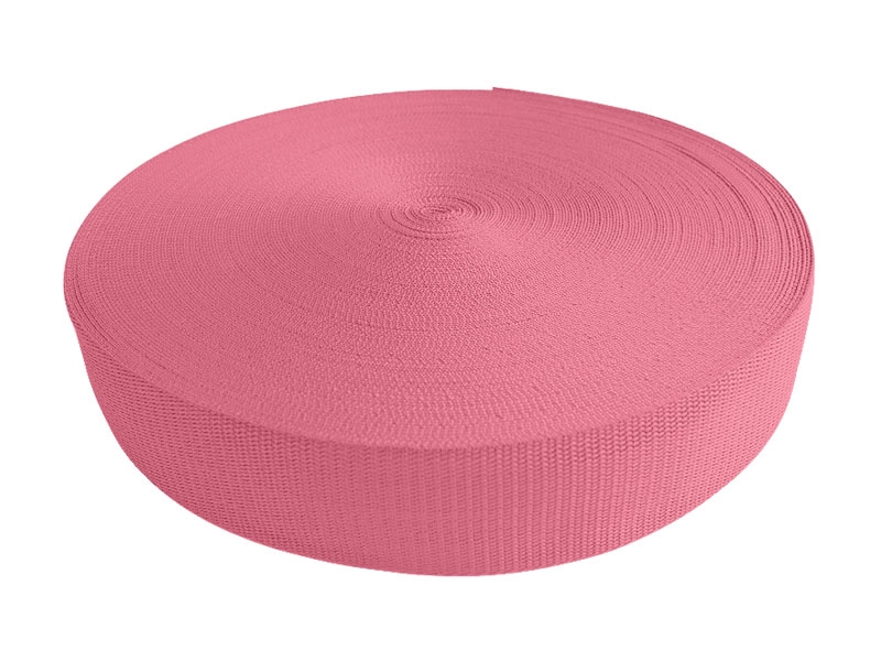 Tragband pp 25 mm / 1,3 mm rosa 335 50 lm