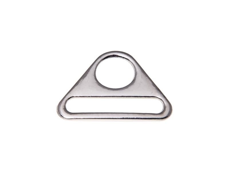METAL TRIANGLE 32/30 MM NICKEL CAST 100  PCS