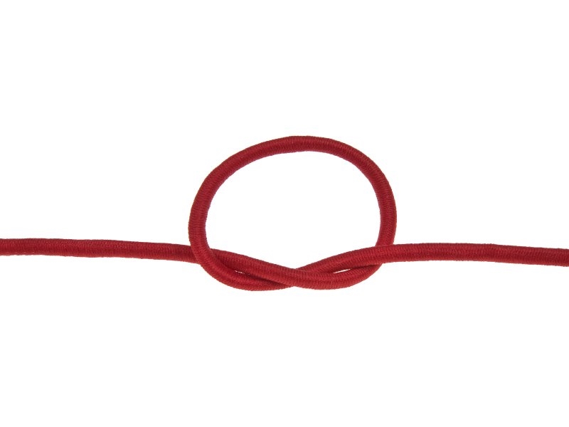 Elastic cord 3 mm red 171 polyester 50 mb Elastic cord 3 mm red 171 polyester 50 mb