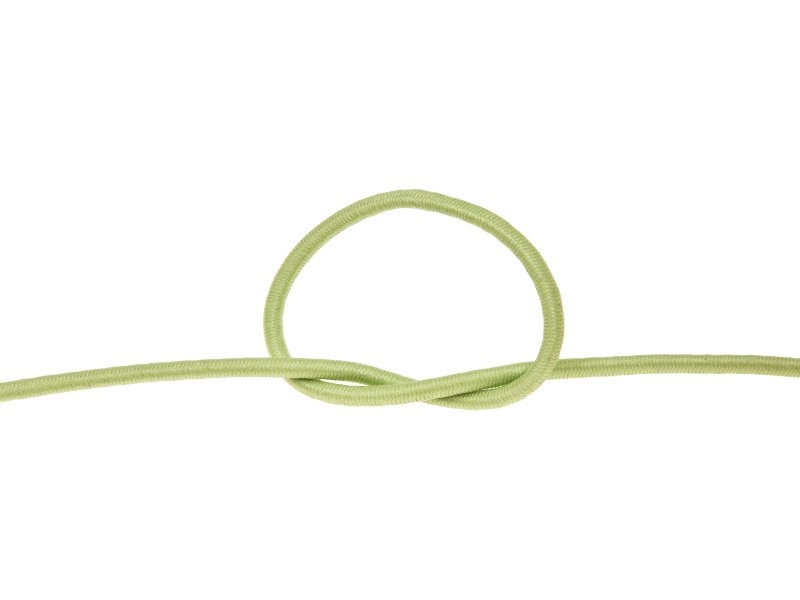 Elastic cord 3 mm light green 041 polyester 50 mb