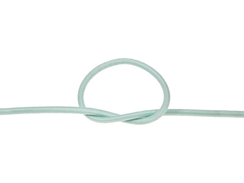Elastic cord 3 mm mint  533 polyester 50 mb