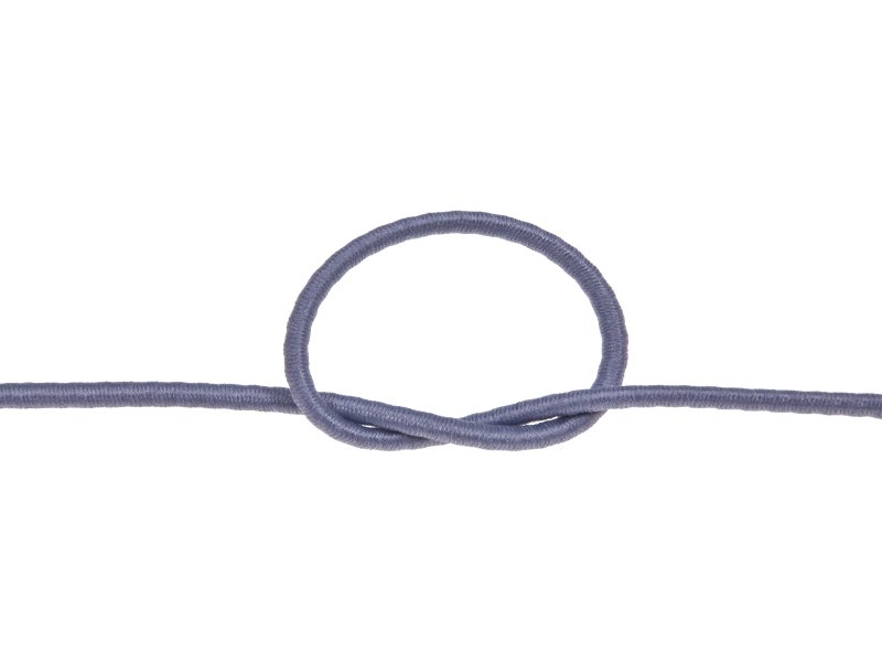 Gummikordel 3 mm dunkelblau 398 polyester 50 lm