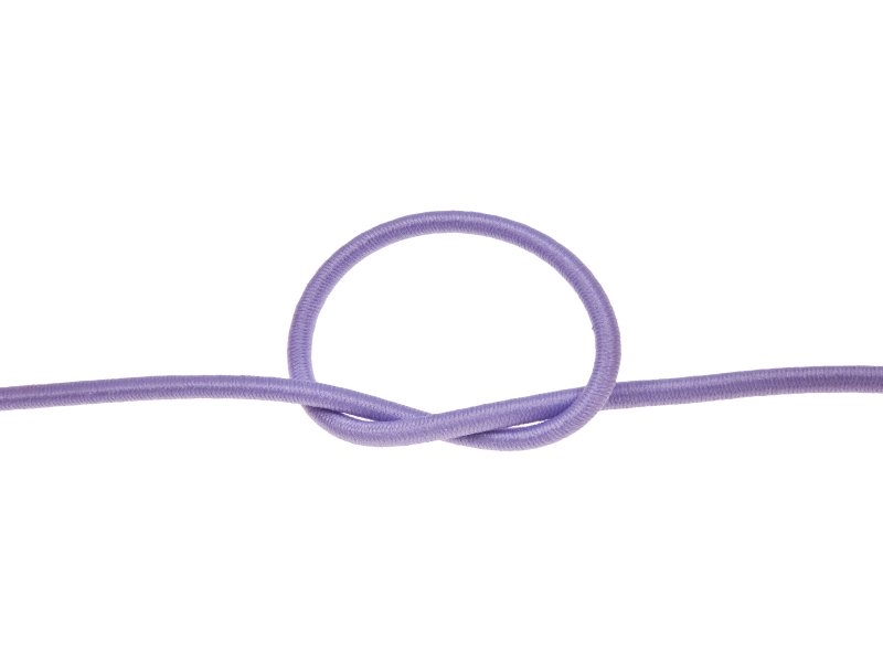 Elastic cord 3 mm violet 373 polyester 50 mb Elastic cord 3 mm violet 373 polyester 50 mb