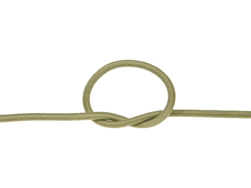 Elastic cord 5 mm olive 170 polyester 50 mb Elastic cord 5 mm olive 170 polyester 50 mb