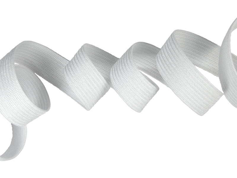 Pruženka hladká pletená 15 mm (501) bílá polyester 100 m Pruženka hladká pletená 15 mm (501) bílá polyester 100 m