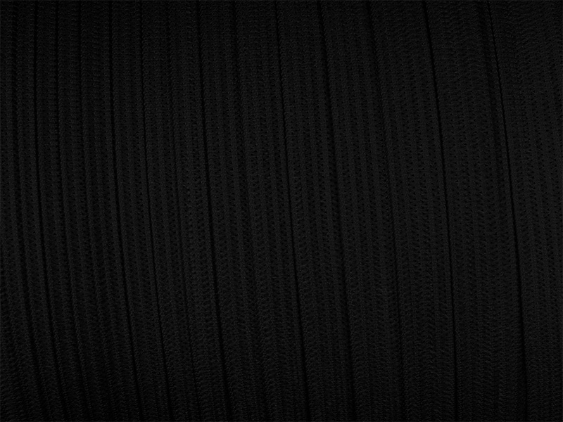 Knitted elastic tape 15 mm (580) black polyester 100 mb Knitted elastic tape 15 mm (580) black polyester 100 mb