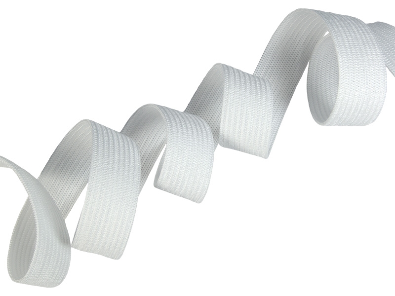 Pruženka hladká pletená 30 mm (501) bílá polyester 25 m Pruženka hladká pletená 30 mm (501) bílá polyester 25 m