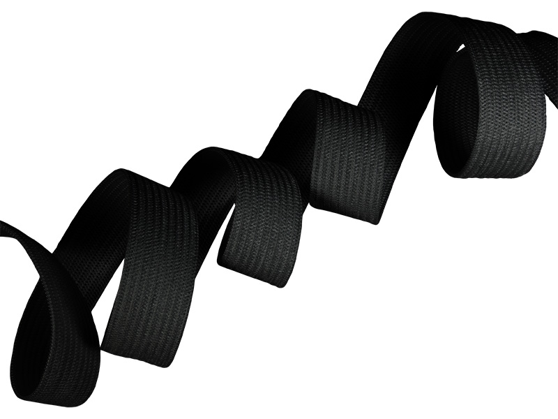 Pruženka hladká pletená 30 mm (580) černá polyester 25 m Pruženka hladká pletená 30 mm (580) černá polyester 25 m