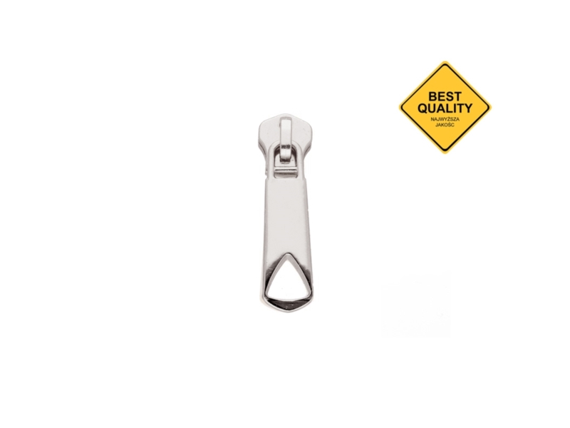 Suwak do taśmy suwakowej metalowej 5 non lock nc3 nikiel połysk Suwak do taśmy suwakowej metalowej 5 non lock nc3 nikiel połysk