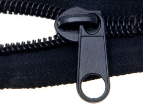 Suwak do taśmy suwakowej spiralnej 10 non lock extra mocny czarny