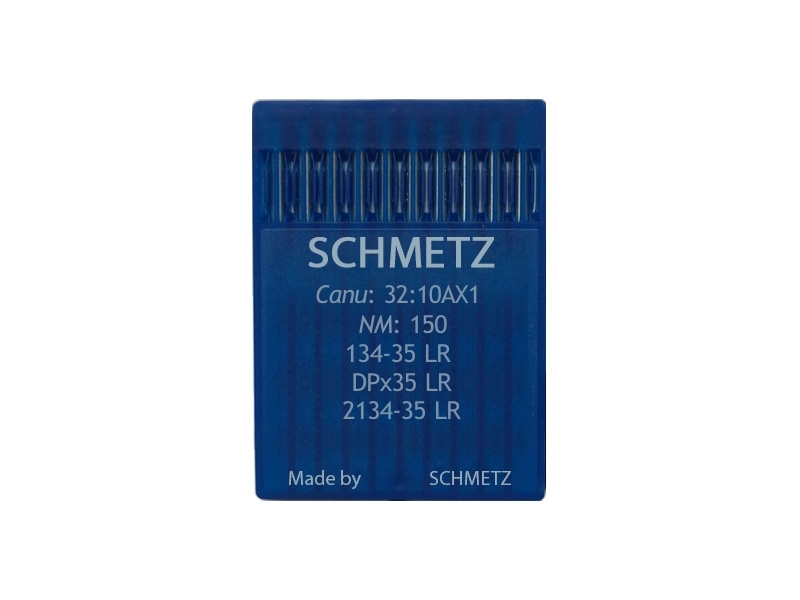 NEEDLE FOR LOCKSTITCH SEWING MACHINE SCHMETZ 134-35 LR 150 100 PCS