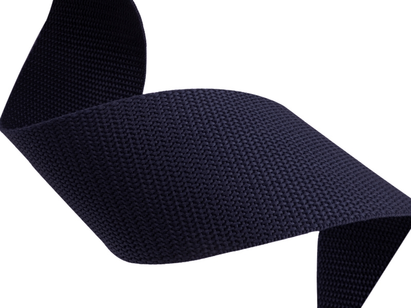 Webbing pp 25 mm / 1,3 mm navy blue 058 50 mb