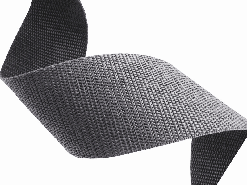 Tragband pp 20 mm / 1,3 mm grau 134 50 lm Tragband pp 20 mm / 1,3 mm grau 134 50 lm