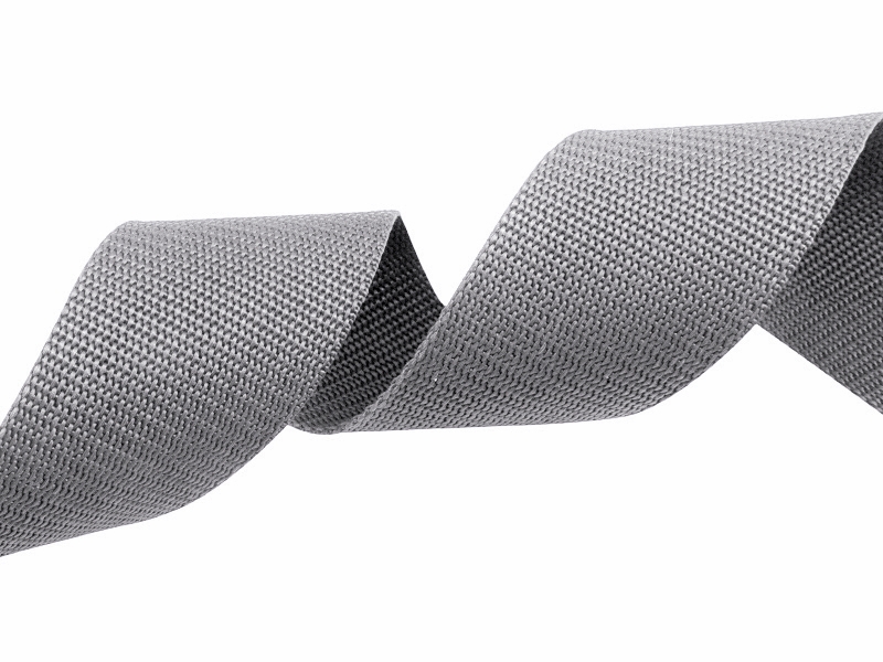 Tragband pp 20 mm / 1,3 mm grau 134 50 lm Tragband pp 20 mm / 1,3 mm grau 134 50 lm