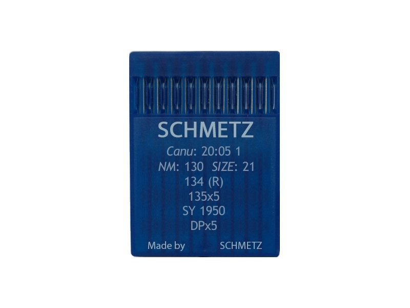 ИГЛА ШВЕЙНАЯ ДЛЯ МАШИН ПРОМЫШЛЕННЫХ ГОЛОВКИ SCHMETZ 135X5 130 100 ШТ.