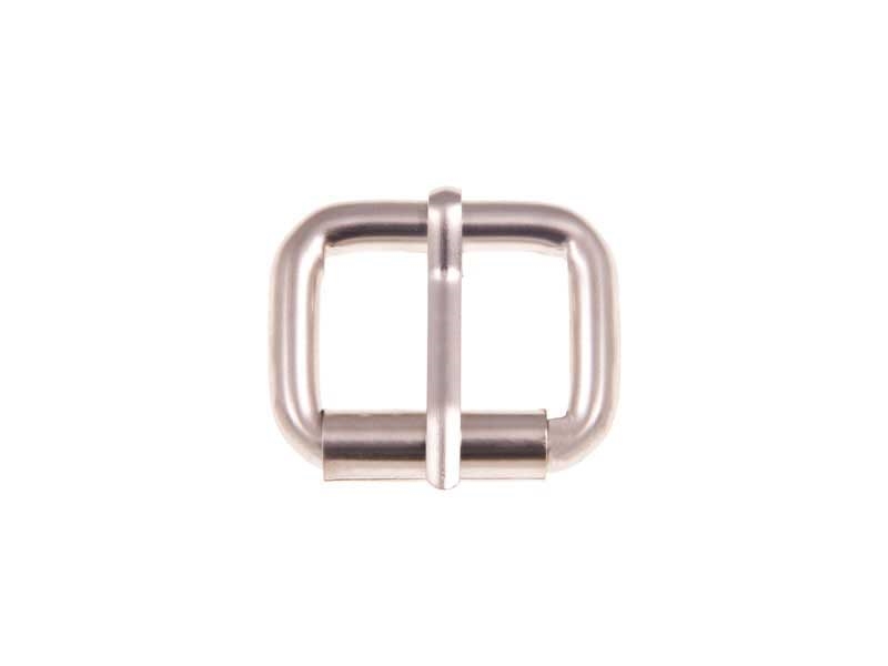 EXTRA MATT  SATTLERSCHNALLE AUS METALL MIT EINEM HAKEN 27/20/6 MM NICKELMATT DRAHT 1  ST.