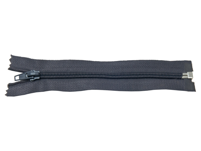 SPIRALREIßVERSCHLUSS 5 AUTO LOCK TEILBAR 70 CM (306) DUNKELGRAU 50 ST.