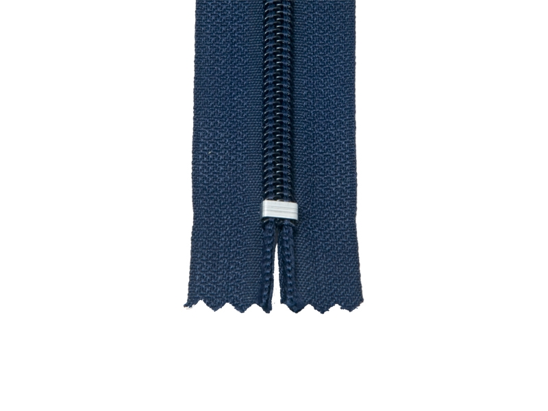 SPIRÁLOVÝ ZIP ŠÍŘE 5 AUTO LOCK NEDĚLITELNÝ 18 CM TMAVOMODRÁ 919 50 KS