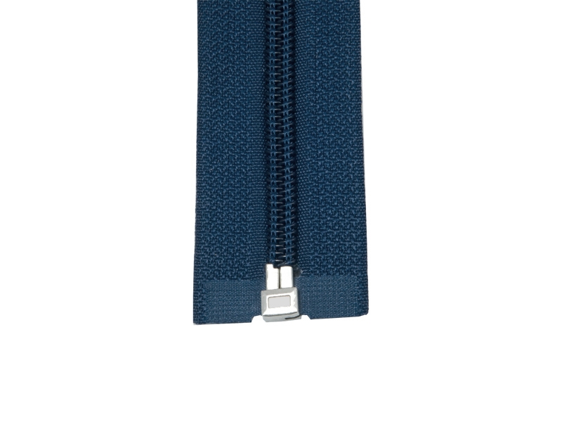 SPIRÁLOVÝ ZIP ŠÍŘE 5 AUTO LOCK DĚLITELNÝ 70 CM (919) TMAVOMODRÁ 50 KS