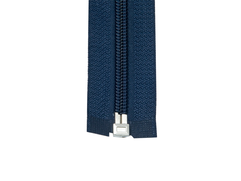 NYLON READY ZIPPER 5 AUTO LOCK OPEN END 65 CM (058) NAVY BLUE 50 PCS